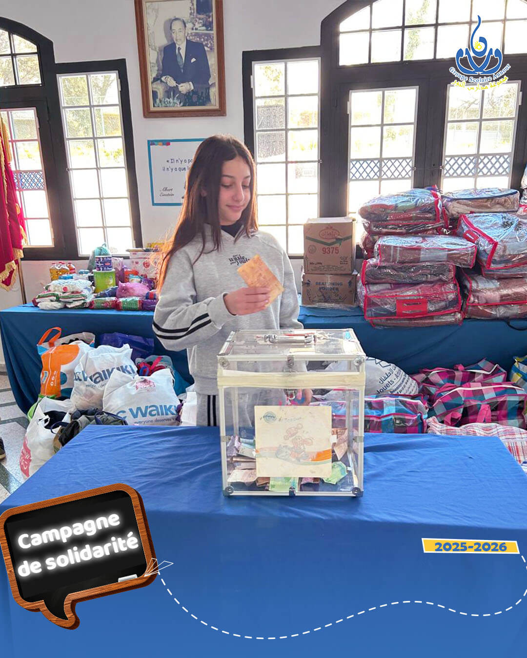 Ramadan 2026 à Tanger : le Groupe Scolaire Annour renforce la solidarité et le partage