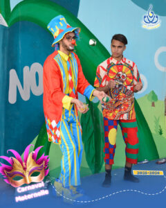 Le Groupe Scolaire Annour à Tanger a organisé un Carnaval du Préscolaire rempli de joie, de couleurs et de créativité. Une matinée festive qui a permis aux enfants de s’exprimer, de rêver et de partager des moments inoubliables avec leurs camarades.
